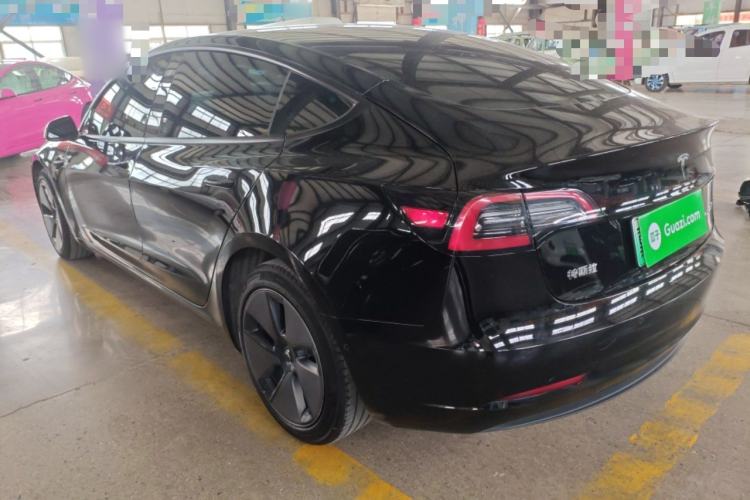 Used Tesla Model 3 2022 Rear-Wheel-Drive Version Rear Left 45 Deg