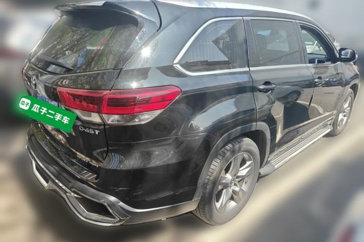 Used Toyota Highlander 2018 2.0T Four-Wheel Drive Prestige Version 7 Seats China VI Standard Rear Right 45 Deg