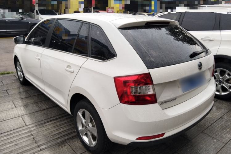 Used Skoda Rapid Spaceback 2019 1.5L Automatic Comfort Edition Rear Left 45 Deg