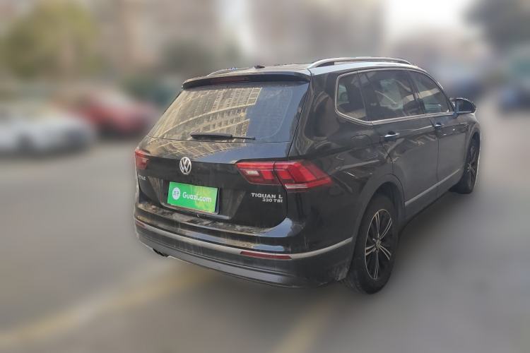 Used Volkswagen Tiguan L 2019 Updated Version 330TSI Automatic Two-Wheel Drive Panoramic Comfort Edition China VI Standard Rear Right 45 Deg