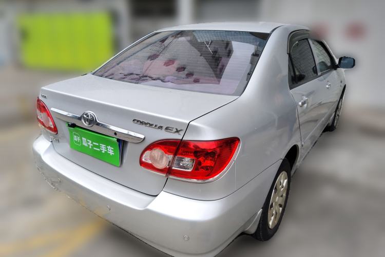 Used Toyota Corolla EX 2011 1.6L Automatic Classic Edition Rear Right 45 Deg