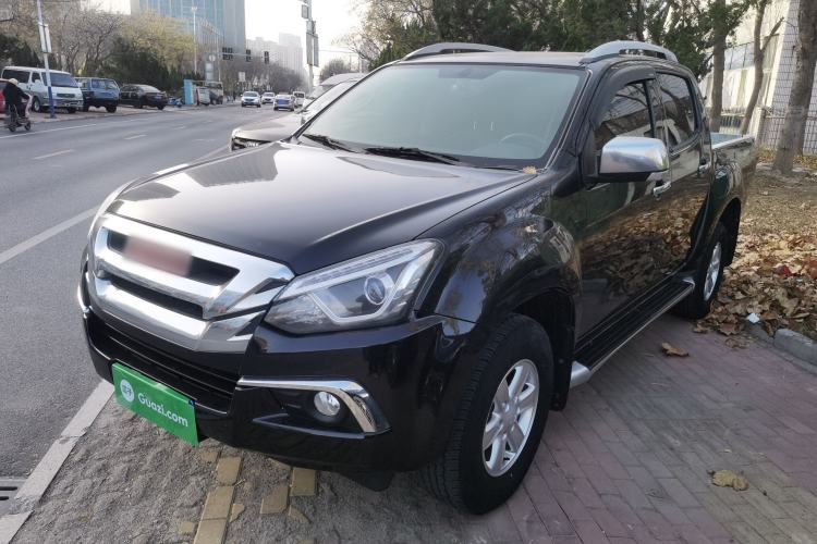 Used Isuzu D-MAX 2019 3.0T Four-Wheel Drive Automatic Ultra-Luxury Version 4JJ1-TC HI