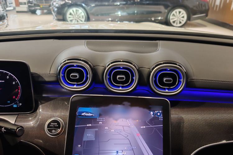 Used Mercedes-Benz C-Class 2023 Revised C 200 L Sport Edition Audio And AC Panel