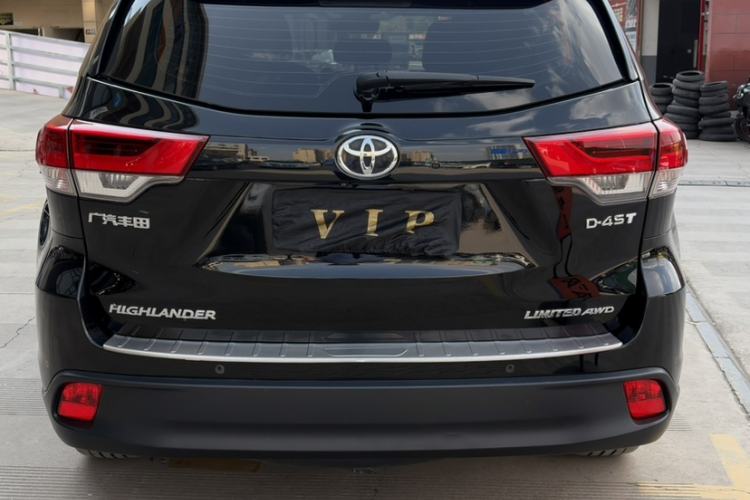 Used Toyota Highlander 2018 2.0T Four-Wheel Drive Supreme Edition 7-Seater China VI Exterior 6