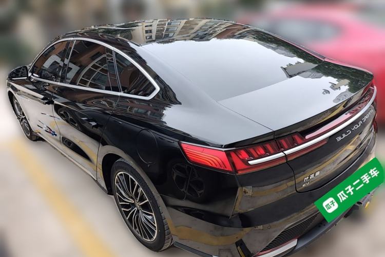 Used BYD Han 2021 EV Standard Range Luxury Model Rear Left 45 Deg