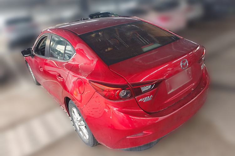 Used Mazda 3 Axela 2014 Sedan 1.5L Automatic Comfort Model Rear Left 45 Deg