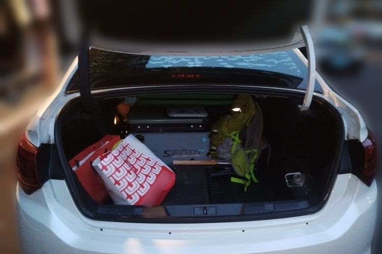 Used Citroen C4L 2016 1.6T Automatic Elite Model Trunk