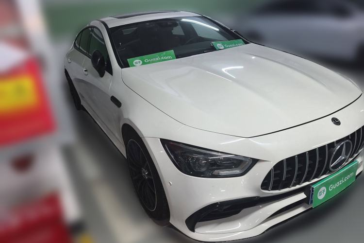 Used Mercedes-Benz AMG GT 2019 AMG GT 50 four-door sports car Front Right 45 Deg