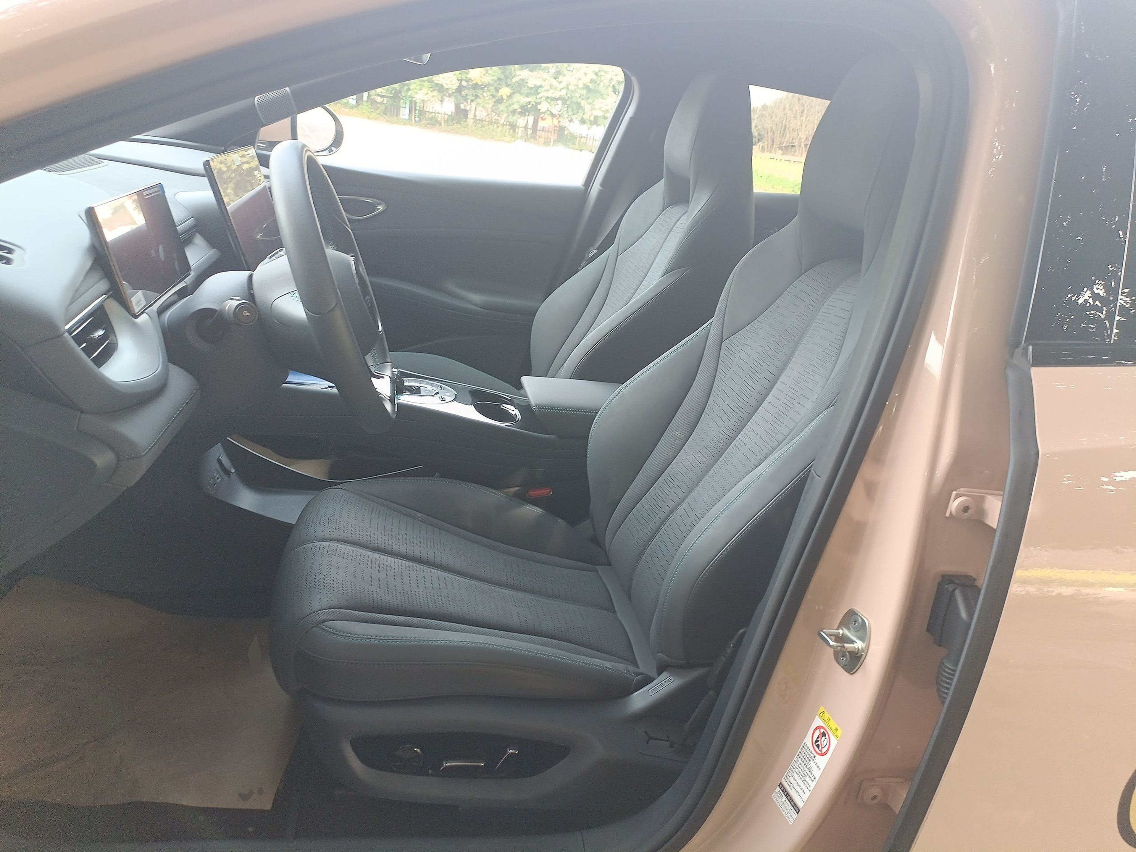 Avant de la voiture