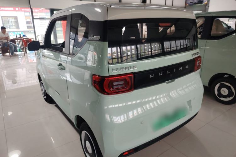 Used Wuling Hongguang MINIEV 2021 Macaron Fashion Edition Lithium-Ion Battery Rear Left 45 Deg