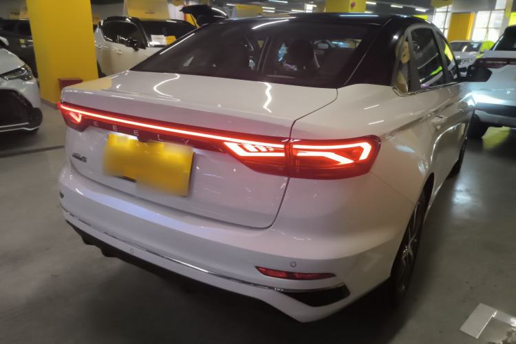 Used Geely Auto Emgrand 2023 4th Generation Champion Edition 1.5L CVT Flagship Model Rear Right 45 Deg