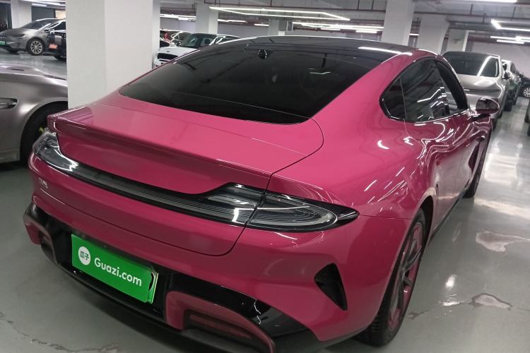 Used Xiaomi Auto SU7 2024 Rear-Drive Ultra-Long Range Advanced Pro-Level Intelligent Driving Version Rear Right 45 Deg