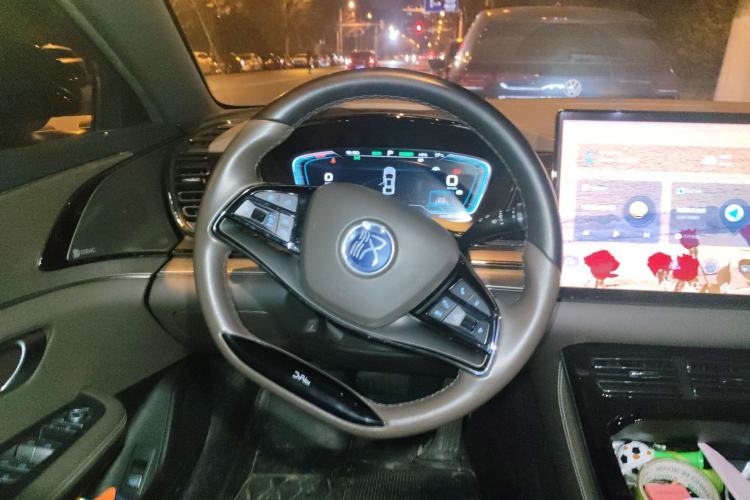 Used BYD Han 2021 EV Standard Range Luxury Model Steering Wheel