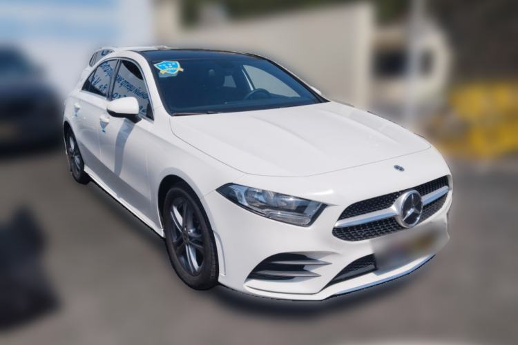 Used Mercedes-Benz A-Class 2022 Restyled A 180 L Sport Sedan Front Right 45 Deg