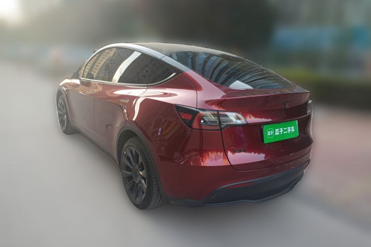 Used Tesla Model Y 2024 Rear-Wheel-Drive Version Rear Left 45 Deg