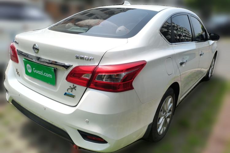 Used Nissan Sylphy 2019 1.6XV CVT Smart Connect Luxury Edition China VI Standard Rear Right 45 Deg