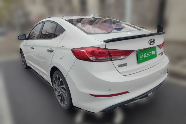 Used Hyundai Elantra (6th Generation / Lingdong) 2019 1.4T Dual-Clutch Xuan Dong · Dynamic Model Rear Left 45 Deg