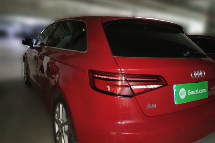 Used Audi A3 2020 Restyled Sportback 35 TFSI Entry-Level China VI Emission Standard Rear Left 45 Deg