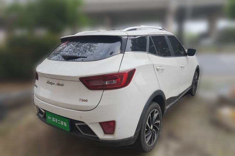 Used Zotye T300 2017 1.5T CVT Luxury Model Rear Right 45 Deg