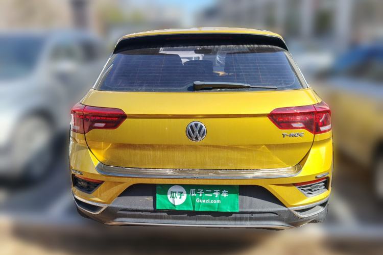 Used Volkswagen T-ROC 2018 280TSI DSG Four-Wheel Drive Luxury Version China V Emission Standard Rear