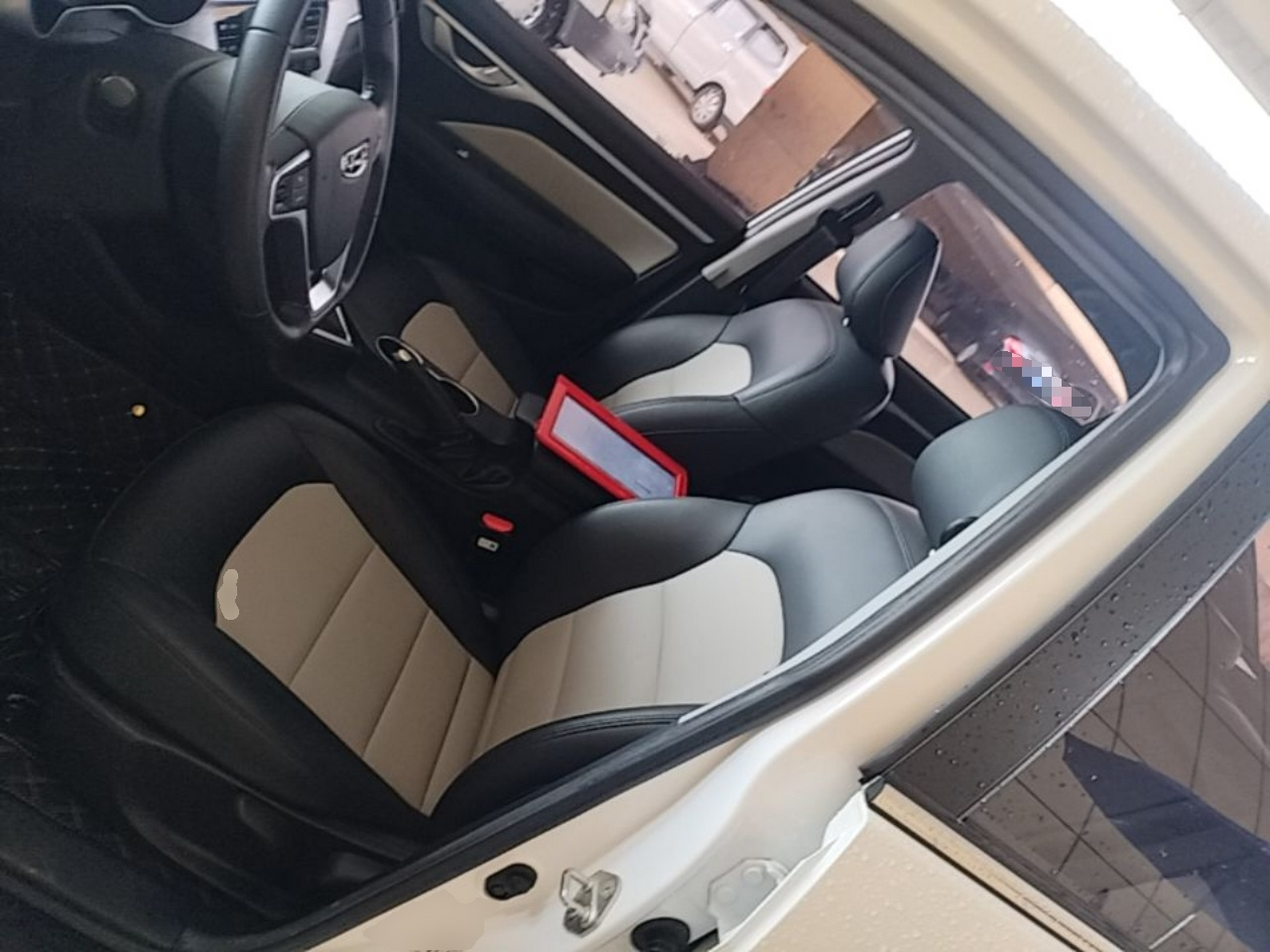 Avant de la voiture