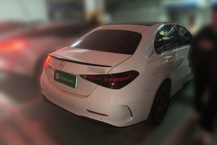 Used Mercedes-Benz C-Class 2024 C 260 L Brilliant Night Sports Edition Rear Right 45 Deg