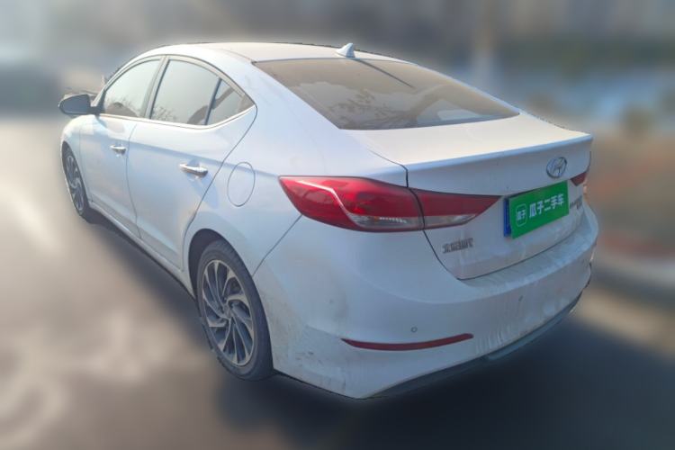 Used Hyundai Elantra (6th Generation / Lingdong) 2019 1.4T Dual-Clutch Xuan Dong · Dynamic Model Rear Left 45 Deg