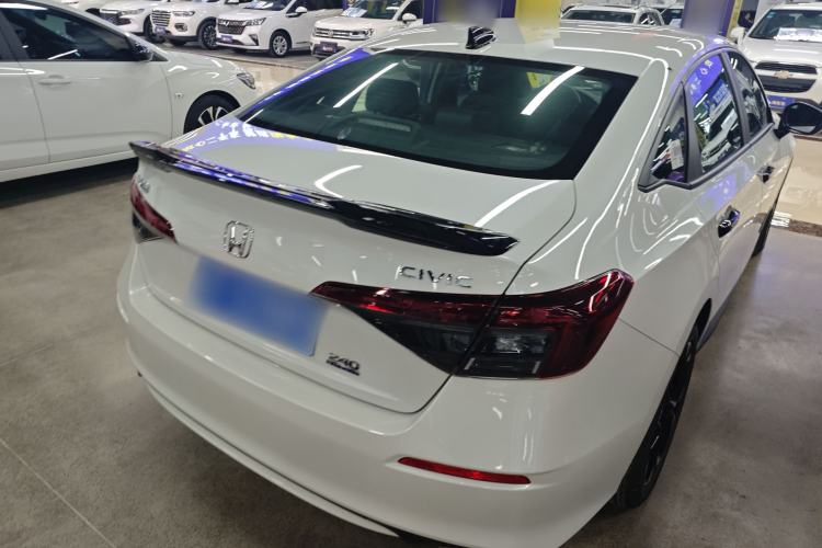 Used Honda Civic 2025 240TURBO CVT SmartFun Pro Rear Right 45 Deg