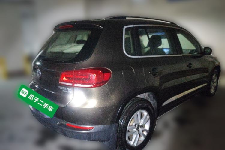 Used Volkswagen Tiguan 2016 300TSI Automatic Two-Wheel Drive Trend Edition Rear Right 45 Deg