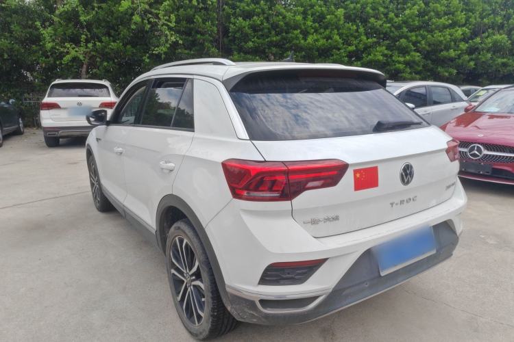 Used Volkswagen T-ROC 2022 280TSI DSG Two-Wheel Drive Comfort PLUS Rear Left 45 Deg