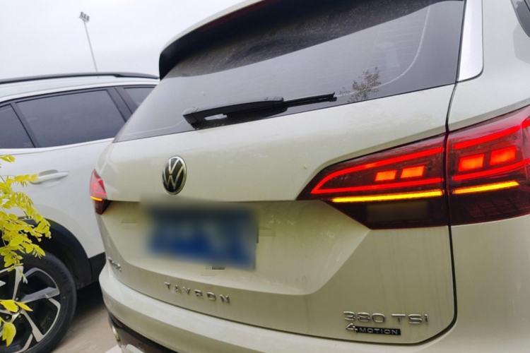 Used Volkswagen Tayron 2022 380TSI Four-Wheel Drive R-Line Connected Version Rear