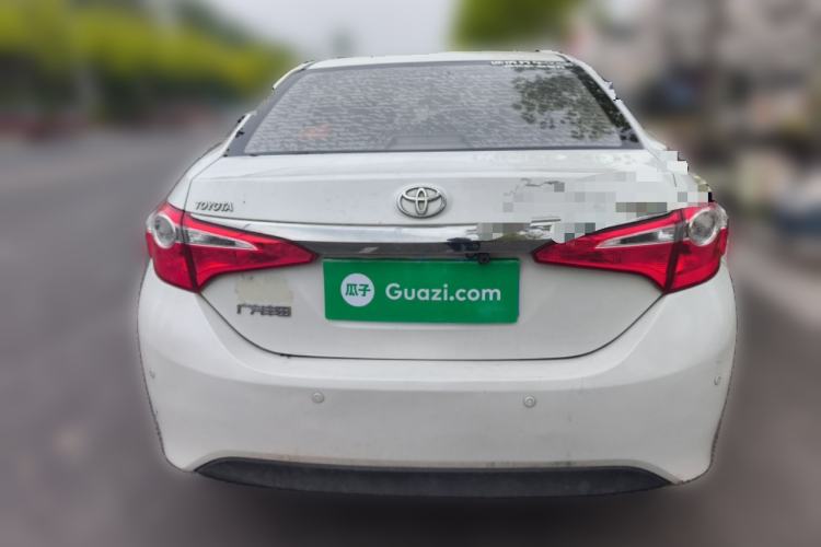 Used Toyota Levin 2016 1.6G CVT Elite Edition Rear