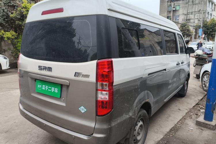 Used Jinbei New Hiace X30L CNG 2023 70L CNG Wealth Edition 6/7-seater Bus Non-Air-Conditioned Model SWCC15M