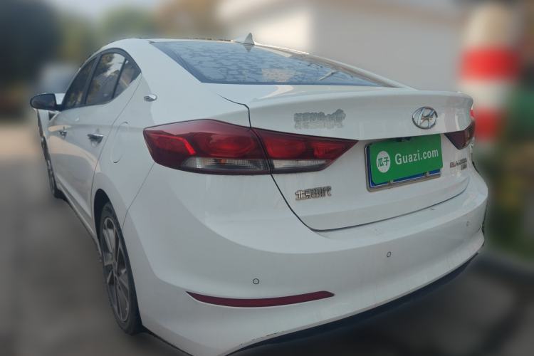 Used Hyundai Elantra (6th Generation / Lingdong) 2016 1.6L Automatic ZhiXuan – Elite Version Rear Left 45 Deg