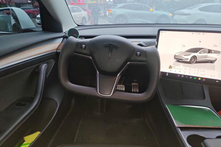 Used Tesla Model 3 2022 Performance High-Performance All-Wheel-Drive Version Steering Wheel