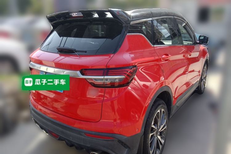 Used Geely Auto Coolray 2019 Sport Model 260T DCT Battle China V Standard Rear Right 45 Deg