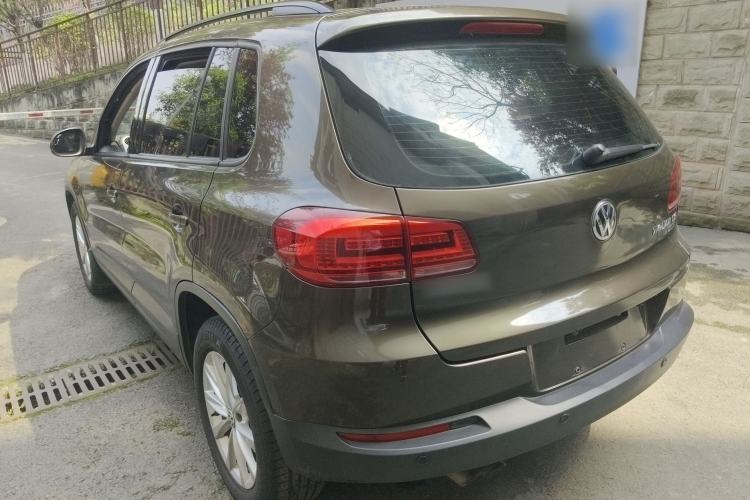 Used Volkswagen Tiguan 2015 1.8TSI Automatic All-Wheel Drive Comfort Edition Rear Left 45 Deg