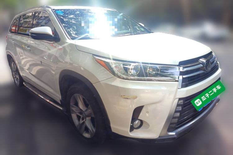 Used Toyota Highlander 2018 2.0T Four-Wheel Drive Prestige Version 7 Seats China VI Standard
