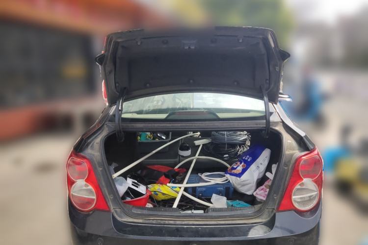 Used Chevrolet Aveo Sonic 2011 Sedan 1.4L Manual Transmission SE Trunk