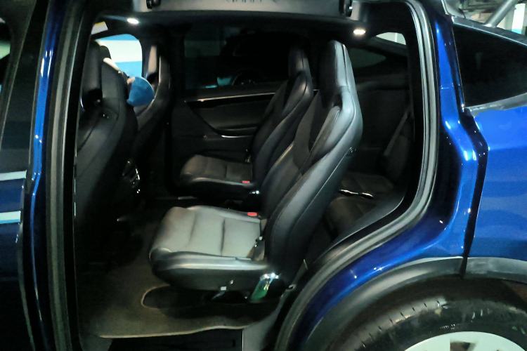 Used Tesla Model X 2017 X 100D Long Range Edition Left Rear Seat