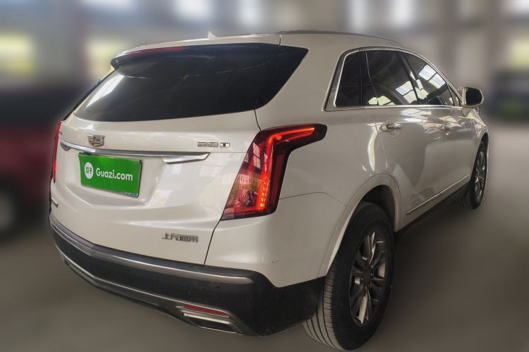 Used Cadillac XT5 2021 2.0T Two-Wheel Drive Luxury Version Rear Right 45 Deg