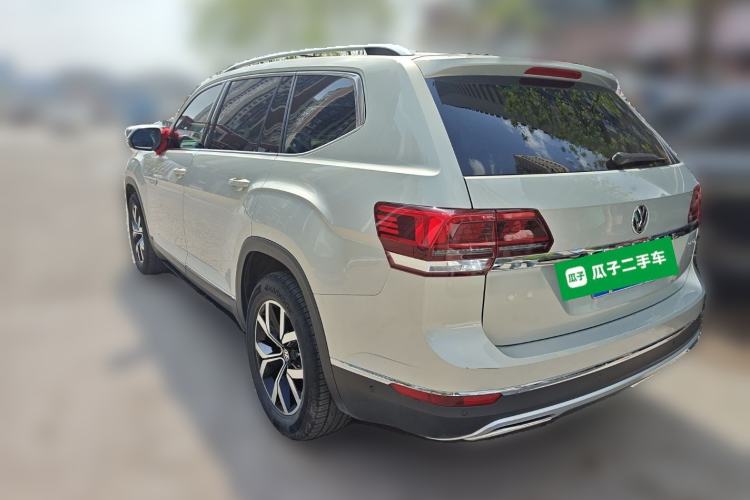 Used Volkswagen Teramont 2019 380TSI Four-Wheel Drive Luxury Version China V Standard Rear Left 45 Deg