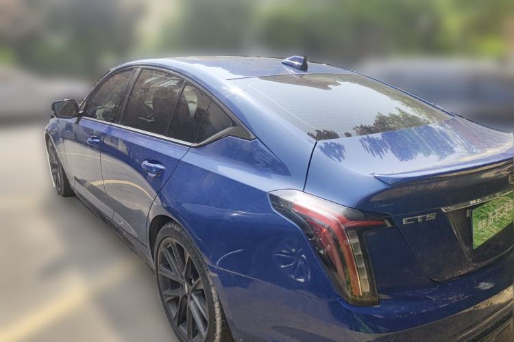 Used Cadillac CT5 2020 Revised 28T Platinum Sport Edition Rear Left 45 Deg