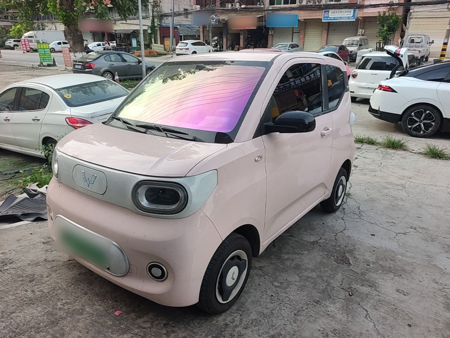 Parte inferior delantera
