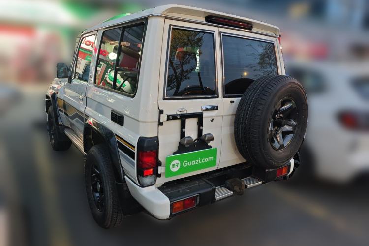 Used Toyota Land Cruiser 2022 4.0L Manual LC71 Gasoline 70th Anniversary Edition – Middle East Rear Left 45 Deg