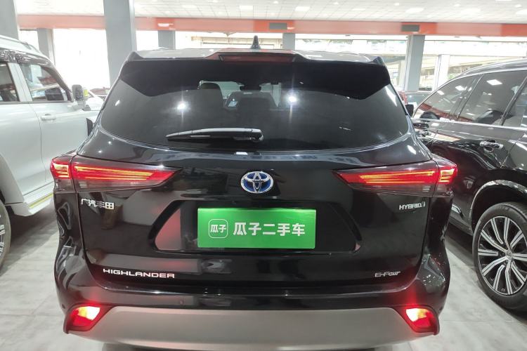 Used Toyota Highlander 2022 Dual-Engine 2.5L Four-Wheel Drive Prestige Version 7 Seats Rear