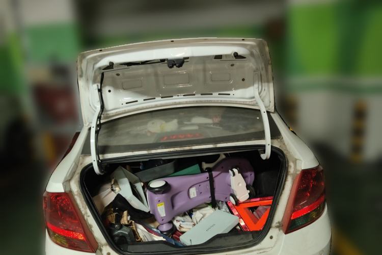 Used Chevrolet Sail 2010 Sedan 1.4L Manual Enjoyment Edition Trunk