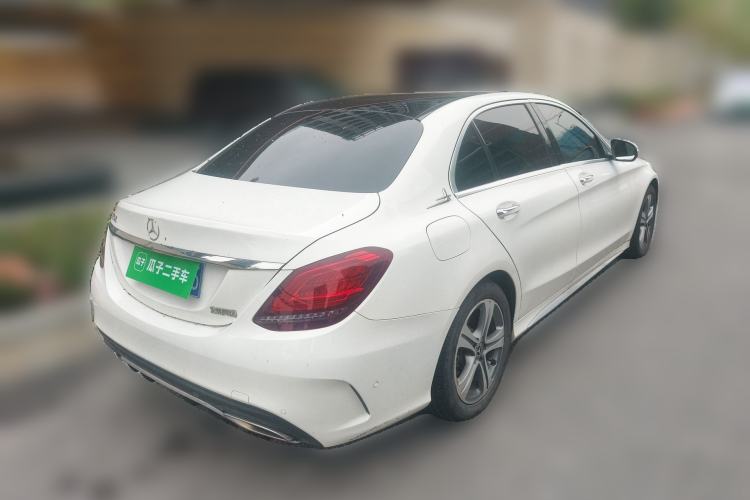 Used Mercedes-Benz C-Class 2019 C 260 L Sport Edition Rear Right 45 Deg