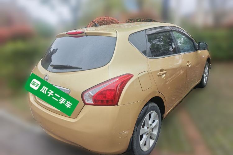 Used Nissan Tiida 2011 1.6L CVT Smart Version Rear Right 45 Deg