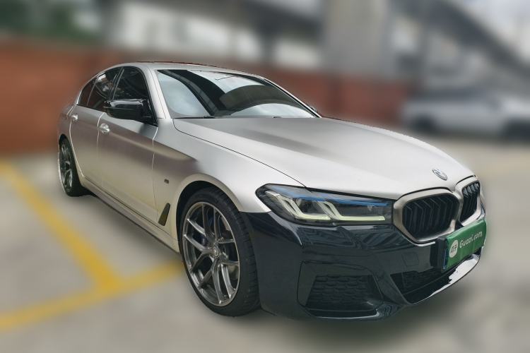Used BMW 5 Series 2022 Second Facelift 530i M Sport Package Front Right 45 Deg